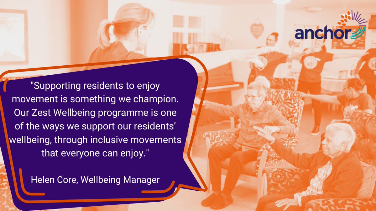 Anchor (@anchorlaterlife) on Twitter photo Want some inspiration for getting active this spring? 🚶♀️
Our residents and colleagues have been finding joy in movement through a variety of fun fitness activities, backed by <a href="/GreenGoddessTV/">greengoddesstv</a> and <a href="/anchorzestwell1/">anchorzestwellbeing</a>. Check out what they've been up to by visiting #MoveIntoMarch! Want some inspiration for getting active this spring? 🚶♀️
Our residents and colleagues have been finding joy in movement through a variety of fun fitness activities, backed by <a href="/GreenGoddessTV/">greengoddesstv</a> and <a href="/anchorzestwell1/">anchorzestwellbeing</a>. Check out what they've been up to by visiting #MoveIntoMarch!