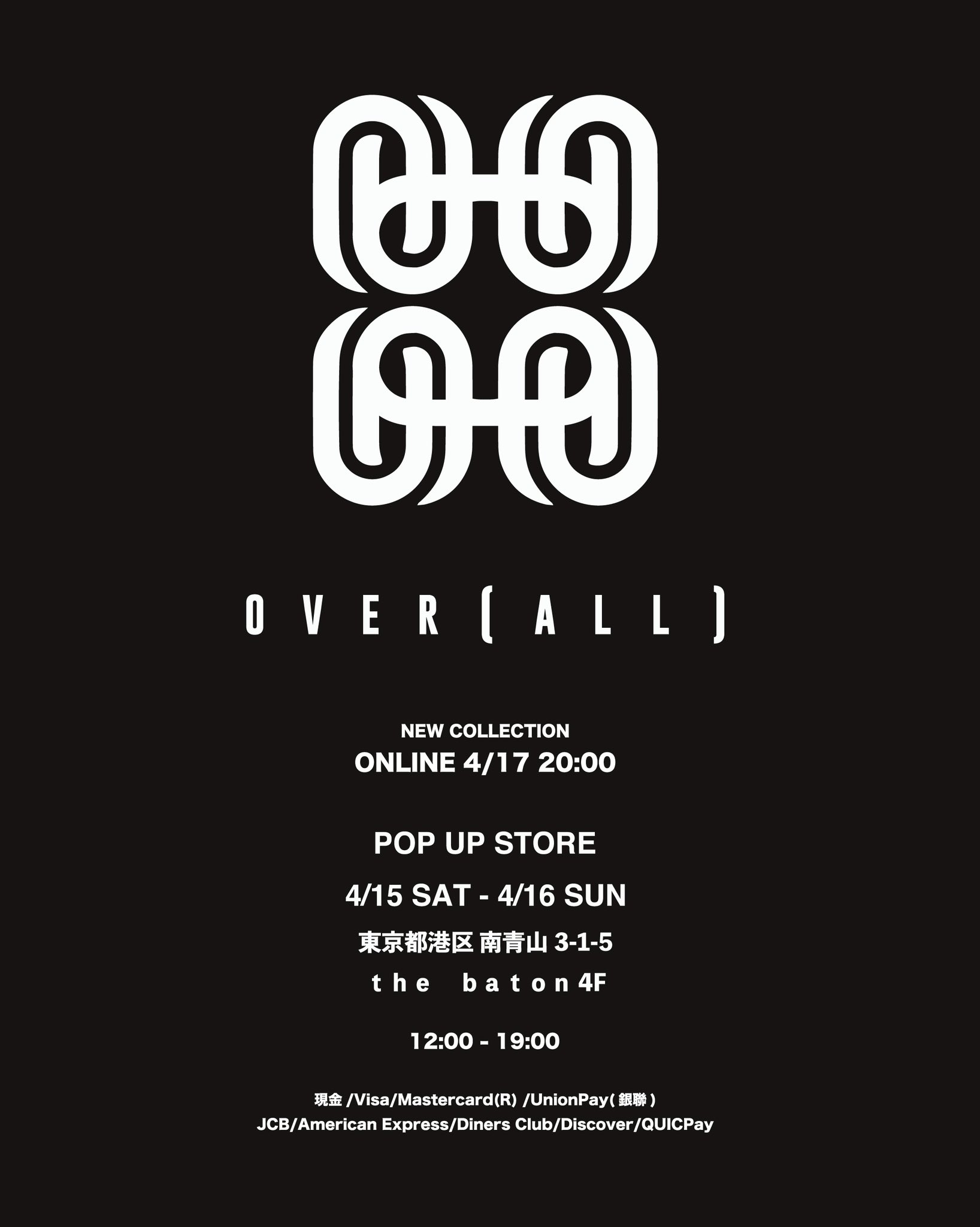 OVER(ALL) (@overalltokyo) / X