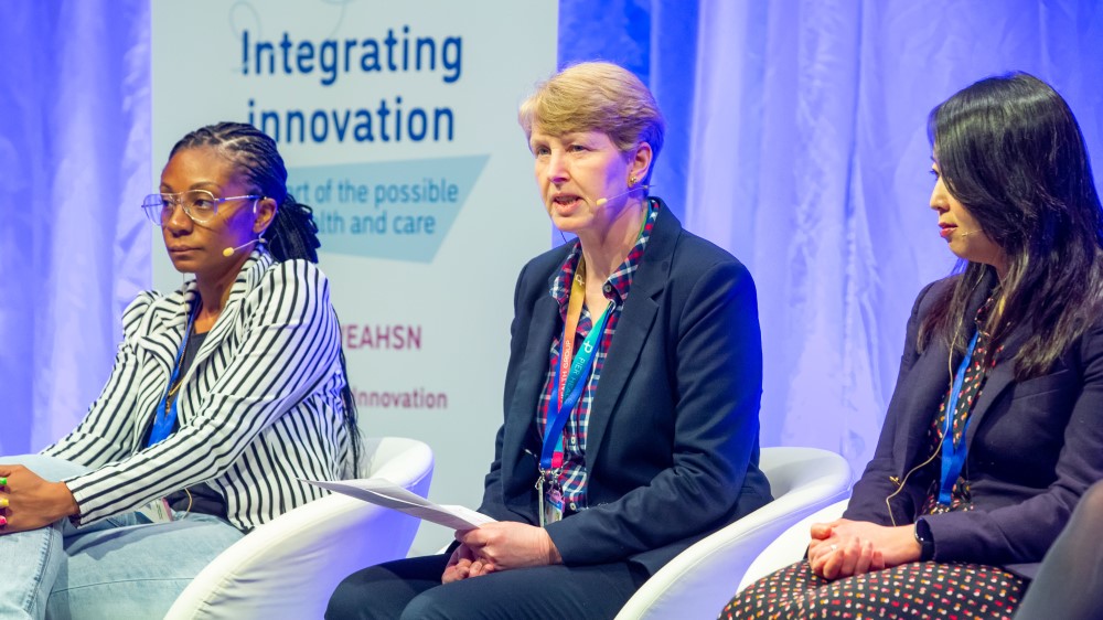 Health Innovation West of England (@healthinnowest) on Twitter photo Why is working with communities so important in tackling #HealthInequalities? This is what our panellists had to say at the #IntegratingInnovation conference: weahsn.net/news/tackling-…
<a href="/AnyaLatchAid/">Anya by LatchAid</a> <a href="/abbeymulla/">Abdul Mulla (Abbey)</a> <a href="/PierHealthGroup/">Pier Health</a> @itsaishathomas <a href="/InclusionGlos/">InclusionGlos</a> <a href="/NHSBSWICB/">NHSBSWICB</a> <a href="/BNSSG_ICB/">NHS Bristol, N Somerset & S Gloucestershire ICB</a> Why is working with communities so important in tackling #HealthInequalities? This is what our panellists had to say at the #IntegratingInnovation conference: weahsn.net/news/tackling-…
<a href="/AnyaLatchAid/">Anya by LatchAid</a> <a href="/abbeymulla/">Abdul Mulla (Abbey)</a> <a href="/PierHealthGroup/">Pier Health</a> @itsaishathomas <a href="/InclusionGlos/">InclusionGlos</a> <a href="/NHSBSWICB/">NHSBSWICB</a> <a href="/BNSSG_ICB/">NHS Bristol, N Somerset & S Gloucestershire ICB</a>