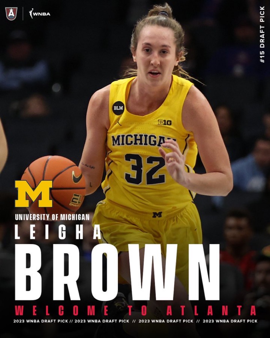 DeKalbCF's tweet photo. Leigha Brown is living the dream with the Atlanta Dream as the #DeKalbGrad was picked 15th overall in the WNBA Draft! Leigha is the 1st player from northeast Indiana picked since Shanna Zolman in 2006! Way to go, Leigha!
#WeAreDeKalb https://t.co/q1lhO59HRZ