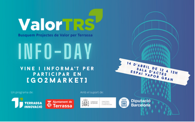 FeinaVacarisses's tweet photo. https://t.co/4zEOs2lUt9
📣 Esteu pensant en emprendre ❓
Si teniu un projecte innovador 💡amb impacte social o medi ambiental 🌲🌳 us acompanyem ... 👇👇👇 #feina #Vacarisses #go2market #valorTRS https://t.co/ESH6xUM5pG