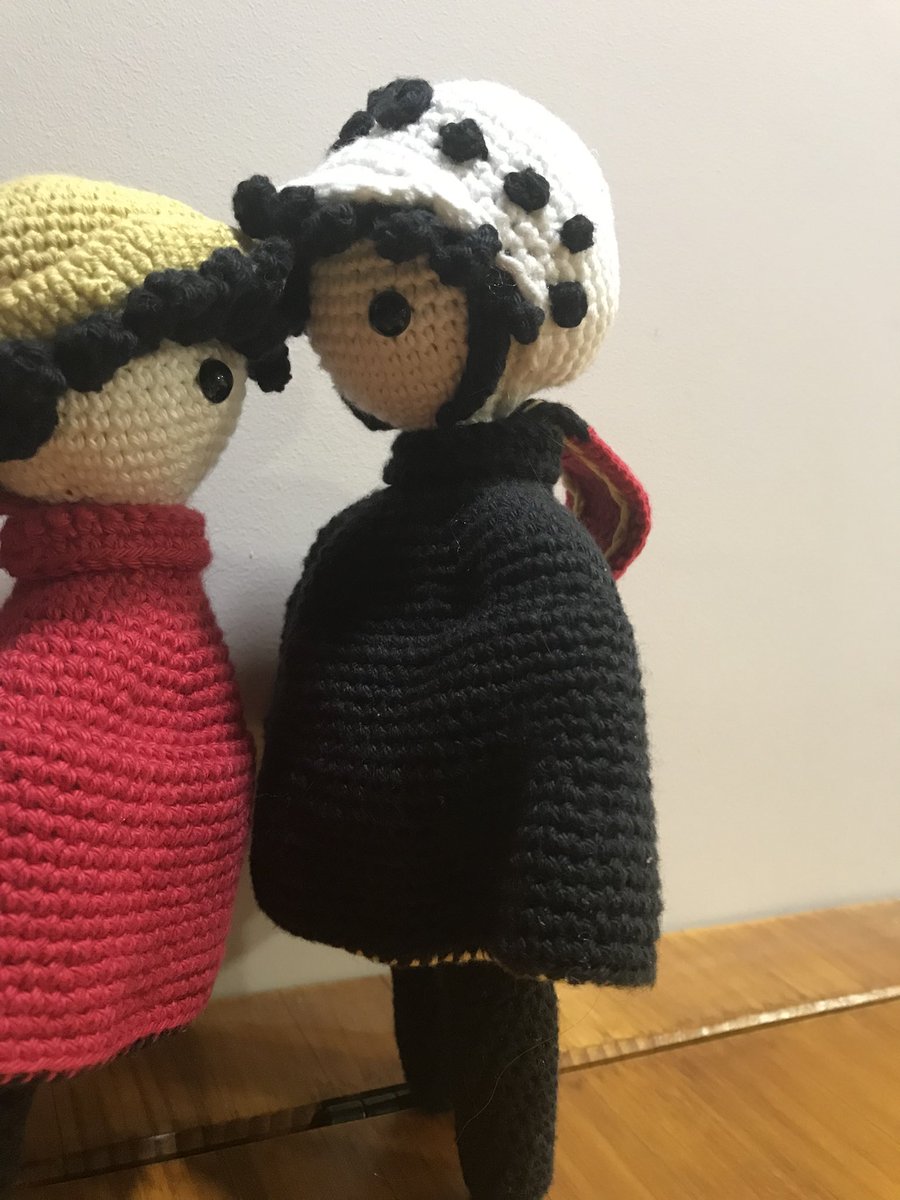 theunluckyghost's tweet photo. I do not draw him, but crochet him. But. I wanna share no matter what. https://t.co/2bcDn8VvA7