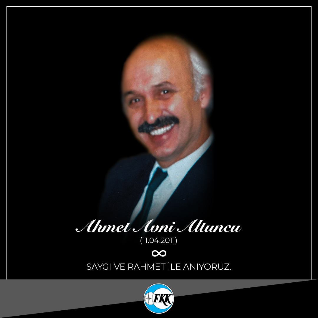 Memlekete en iyi hizmetin ‘üretmek’ olduğu anlayışıyla ülkemizin sanayisinin gelişiminde büyük katkısı olan kurucu ortağımız Ahmet Avni Altuncu’yu vefatının 12. yılında saygı ve özlem ile anıyoruz.