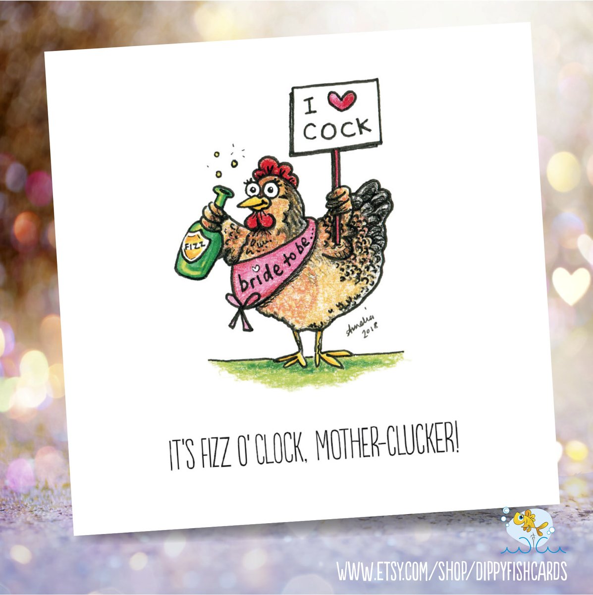 There are now SQUARE versions of my Hen card... :D For those of you who still like the traditional "willy deelybopper" kind of hen night :D
#mhhsbd – see link to s h o p in bio