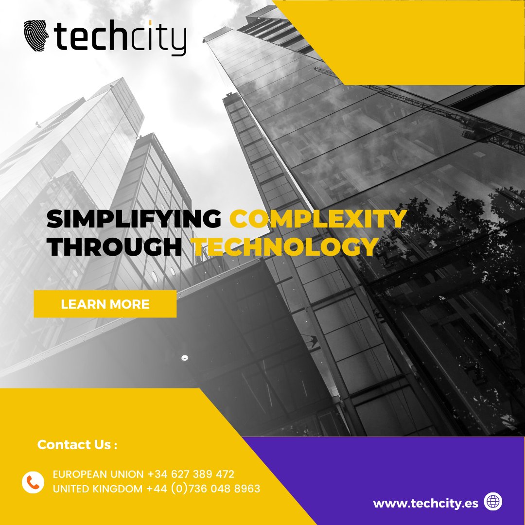 techcitysystems's tweet image. Simplifying complexity through technology!
Visit our website to learn more:
techcity.es/techcity
.
.
.
#techcitysystem #techcity #softweredeveloper #consultingplatform #poweroftechnology #technology #platform
