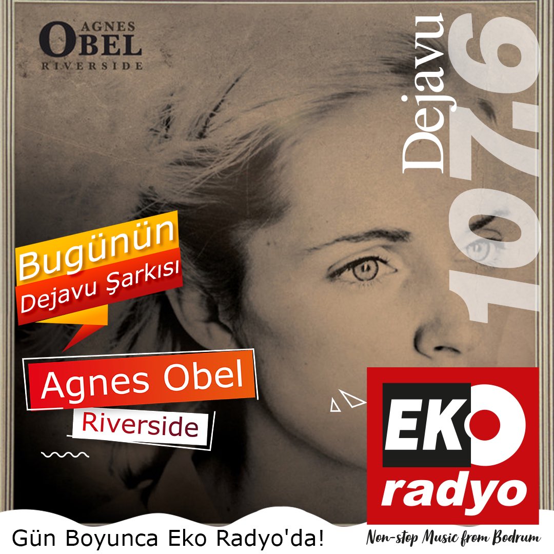 Bugünün Dejavu Şarkısı 🎶  Agnes Obel - Riverside

Dinlemek için tıklayın 👉🏻 ekoradyo.com.tr

#dejavu #ekoradyo #bodrum #retro #radyo #radio #music #riverside #agnesobel