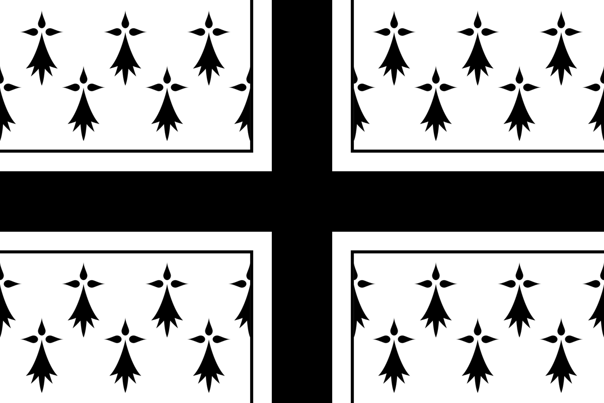 BleiziW's tweet photo. Bel anachronisme...

Et puis, j'adore les gens qui disent "Ah mais le drapeau breton est une copie du drapeau américain"...
Y'a plusieurs drapeaux bretons historiques.
Qu'on me dise pas que GHD ne ressemble pas à la bannière herminée (14e) et au pavillon de l'amirauté avant 1532! https://t.co/lBvMOfc2f8