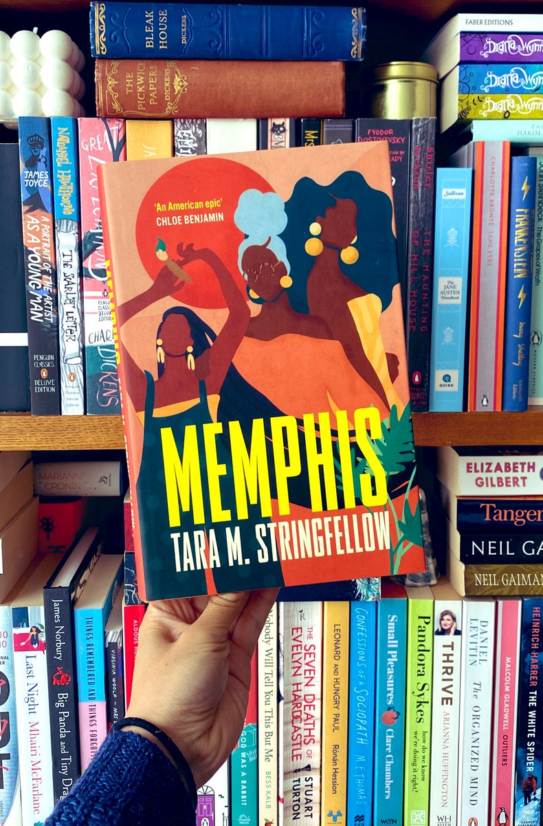 Book 8 of @WomensPrize longlist and I’m adoring the strong women in #Memphis @stringfellowtm @johnmurrays #currentlyreading #BookTwitter #WomensPrize