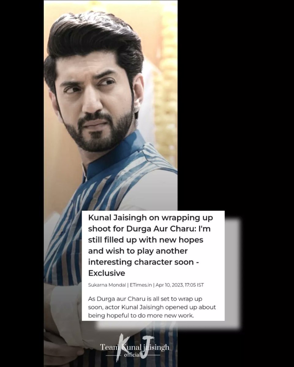 teamkjofficial's tweet image. KunalJaisingh on wrapping up shoot for Durga Aur Charu ❤️.
•
•
•
#KunalJaisingh #KJ #Anirban #DurgaAurCharu #LotusFanmilyOfficial  #TeamKunalJaisinghOfficial