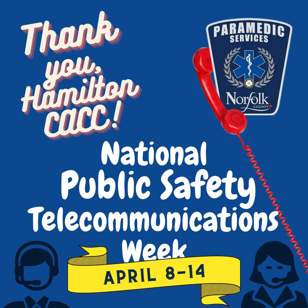 NorfolkEMS's tweet image. We can't say THANK YOU enough - to all our friends in all the public safety telecommunications family - but especially to our @HamiltonCACC superstars!!