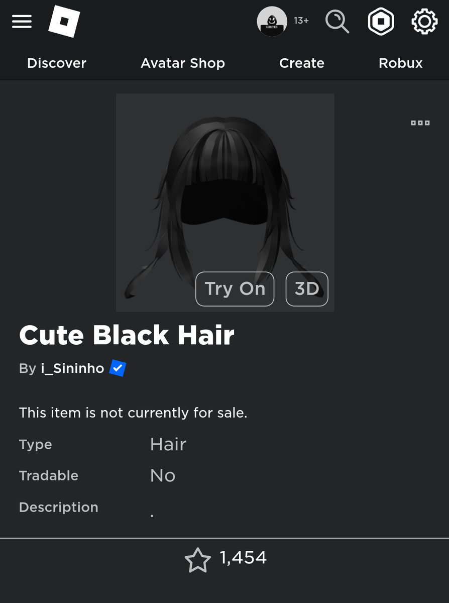 T3HPz on Twitter: "FREE UGC LIMITED: Cute Black Hair releases 4/11 @ 6: