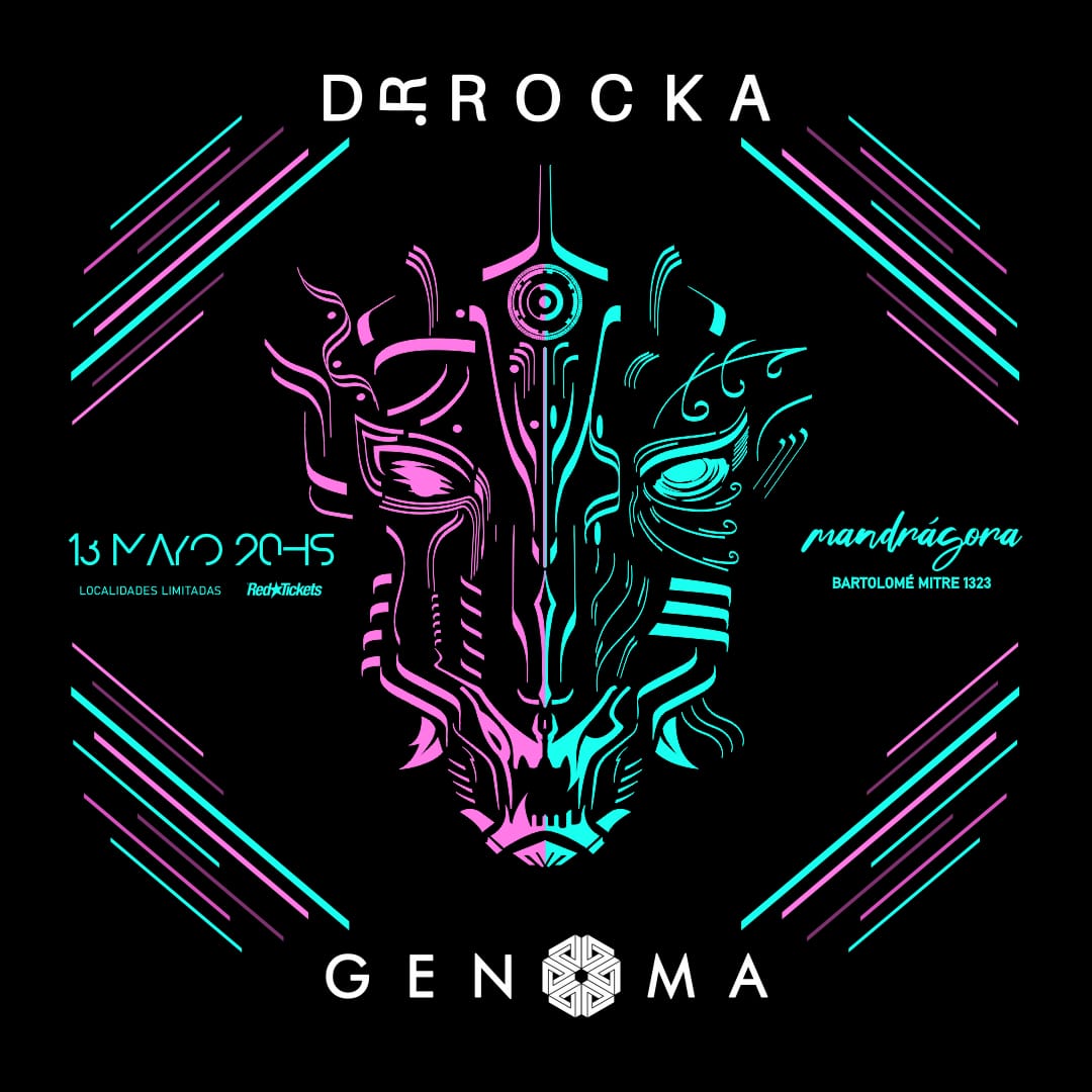 Noche Bicéfala
13 de mayo, 21hs
DR. ROCKA / GENOMA
🎭 En Mandrágora Casa Cultural
📌Bartolomé Mitre 1323, Ciudad Vieja, Mvdeo.
🎟 Entradas a la venta (muy pronto) por RedTickets
#rockuruguayo #rockalternativo #metaluruguayo #metalalternativo #concierto #musicaenvivo #montevideo