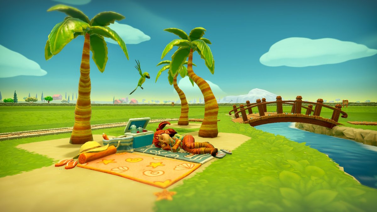 Im echten Leben krank? Einfach auf der Farm chillen. #FarmTogether #NintendoSwitch