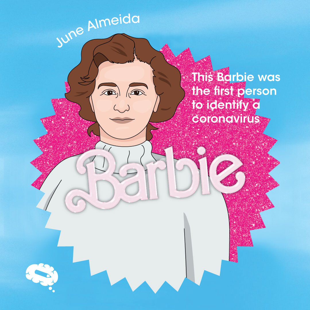 mindthegraph's tweet photo. These Barbies changed the world with science! 🔬🌏

#science #womeninscience #MarieCurie #JuneAlmeida #RosalindFranklin #RachelCarson #barbiethemovie https://t.co/sC0iPQddHS