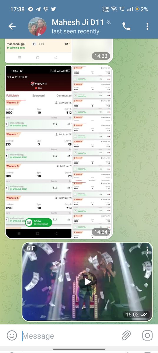 Rahulkmr1998's tweet photo. Yuva kabbadi Winning continue 🔥

 Join our telegram channel for Free Teams 💪🤟❤️
https://t.co/hcbuloOUis https://t.co/4OzWnNcaJM