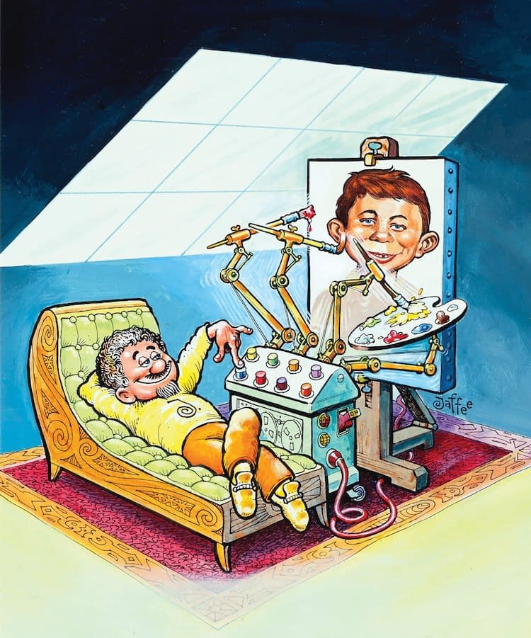 EgotisticalTL's tweet photo. Rest in peace, Al Jaffee. Thanks for all the laughs! https://t.co/wKlHNbiFWe