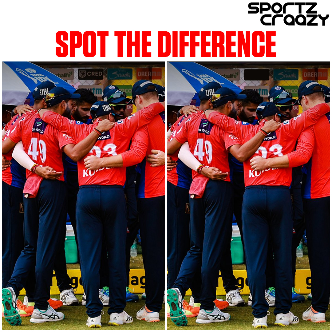 Spot the 🖐 Difference!!!!
Comment Below

#IPL2023 #DCvMI #Matchday #Comment #Iplt20matches #Followus #SpotTheDifference #Team #Champions #NeelaPehenKeAana #YehHaiNayiDilli #QilaKotla