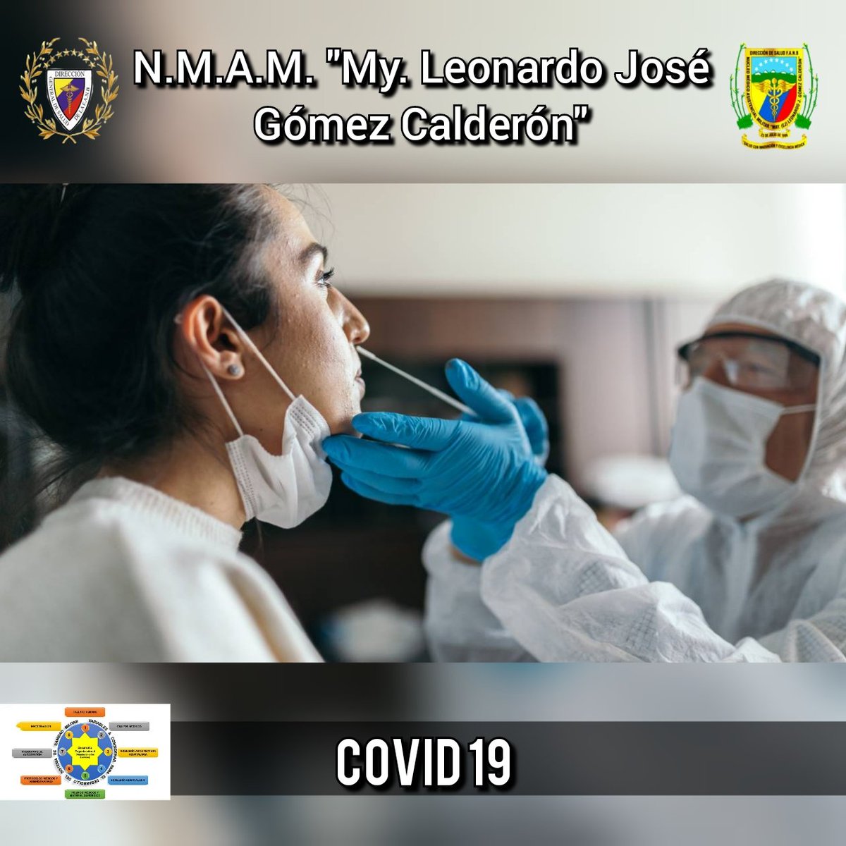 #11Abr || Siguen los esfuerzos por regular la pandemia de la Covid 19, siempre antentos a los síntomas para mantener siempre prevención 😷.
<a href="/DigesaludFANB/">DIGESALUDFANB</a> 
<a href="/ServiciosMPPDVe/">Viceministerio de Servicios para la Defensa 🇻🇪</a> 
<a href="/MinSaludVE/">MPPSalud</a> 
#SoloUnidosVenceremos
