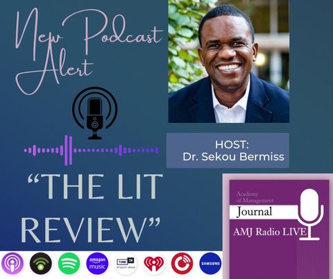 The latest ep of #TheLitReview podcast is out now!  
My guest is @ProfAkinola  and we discuss how social norms shape firm decisions about #diversity policy; how men and women delegate differently; & the immense benefits of giving #HonestFeedback   

podbean.com/eas/pb-ju397-1…