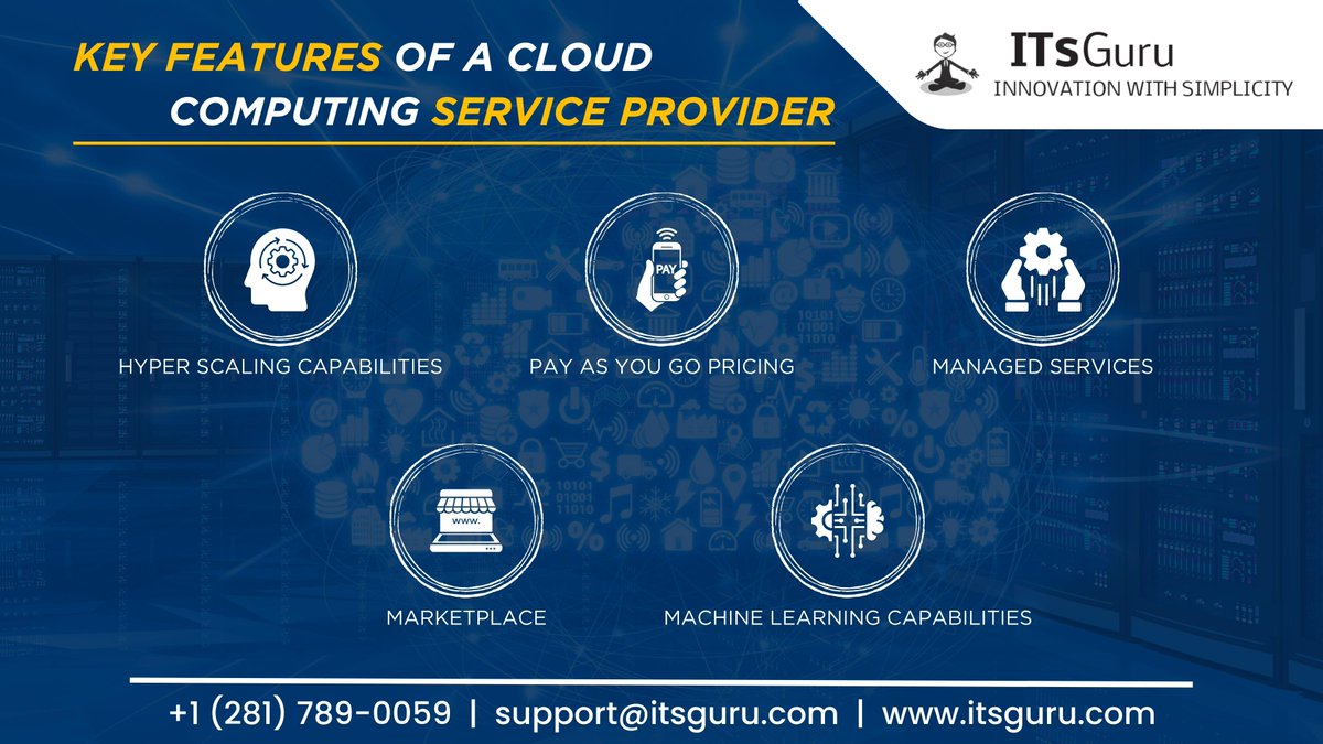 itsguruco's tweet photo. ITsGuru Have These Key Feature as a Cloud Computing Service Provider.
#feature #cloud #cloudcomputing #cloudservice #cloudtechnology #keyfeature #itservice #itsupport #itsguru https://t.co/QREX6XhLsh