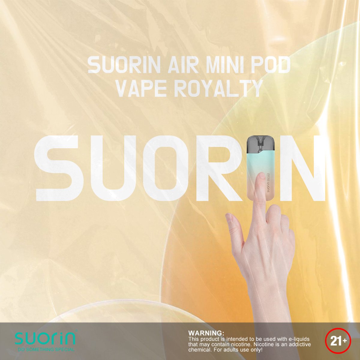 Suorinofficial1's tweet photo. Get ready to puff up like royalty with the Suorin Air Mini vape!😉
Warnings: This product is only for adults.
#Suorin #suorinairmini #vaperlifestyle #vapernation #vapormalang #вейпмосква #cloudcheck https://t.co/T52ssb7NoO