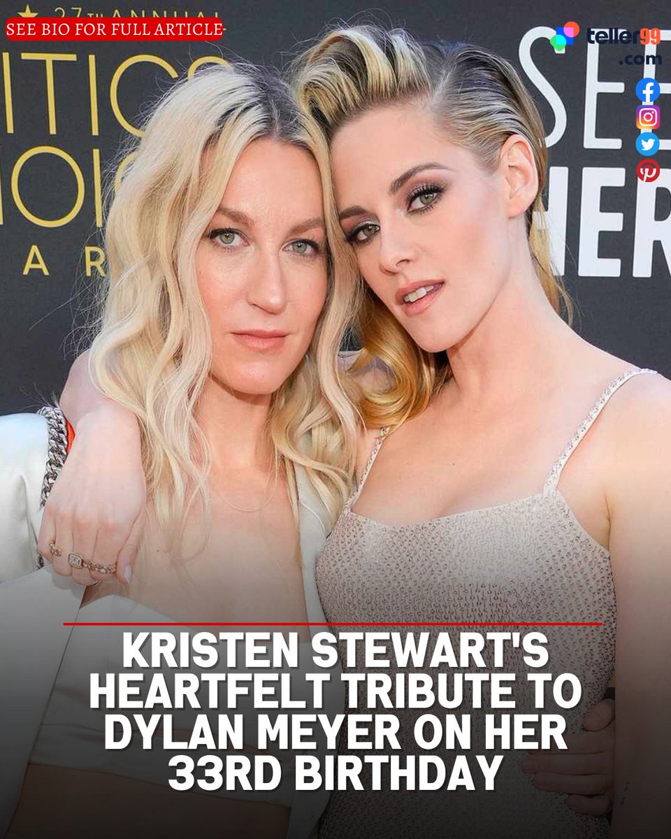 Read Kristen Stewart's touching birthday tribute to her fiancée Dylan Meyer. Discover how their love story has captured the hearts of their fans and how they continue to inspire others with their relationship.
#KristenStewart #DylanMeyer #BirthdayTribute #LoveWins #CoupleGoals