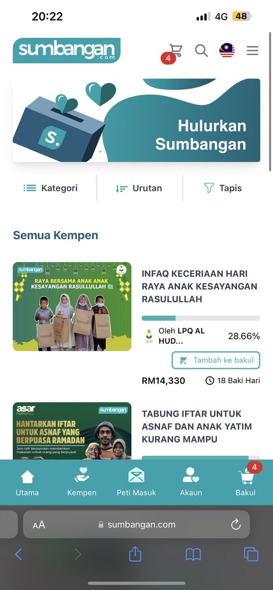 _T250_'s tweet photo. 10 malam terakhir Ramadhan dah pun bermula 😊

Autamate kan sumbungan anda di website ni secara automatic. Macam2 campaign anda boleh pilih. Sedeqah bulan ni takkan sama sedeqah pada bulan2 lain tauuuu !

Link : https://t.co/9hMBJlAq2e https://t.co/7aNHd7ZcnK