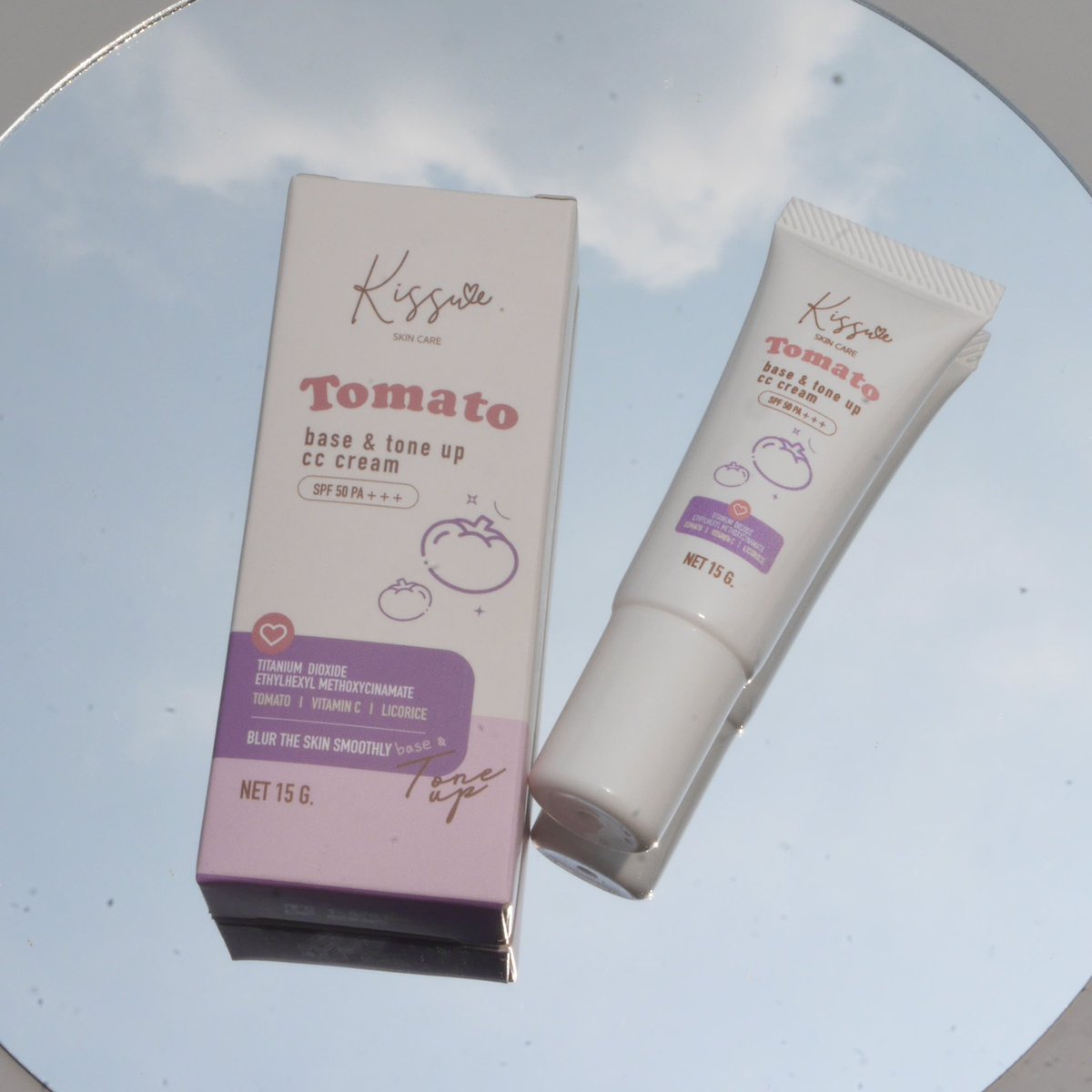 MooMooKhunn's tweet photo. #เบสมะเขือเทศผสมกันแดด เป็นทั้งเบสและกันแดดในหลอดเดียว มี SPF50 PA+++ บำรุงจากมะเขือเทศ วิตซี ชะเอมเทศ ที่ช่วยให้ผิวเนียน ใส ชุ่มชื้น เป็นเนื้อ CC ครีม เกลี่ยง่าย สีเข้ากับผิวหน้า ไม่ลอย น้ำกันเหงื่อ งานผิวสุดๆ ทาตัวเดียวจบ แต่งหน้าสวยเลย เราเลิฟมากทุกคน ไปลองเลย #ใช้ดีบอกต่อ https://t.co/7vngPCEDu6