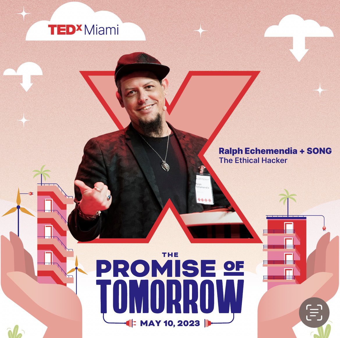 I am so humbled and excited to announce that on May 10, 2023 
I will be delivering my keynote on "Privacy" at the TEDxMiami stage along with a SPECIAL GUEST musical performance to close my talk. You don't want to miss this!
#theethicalhacker #tedx #community #event #privacy #hack