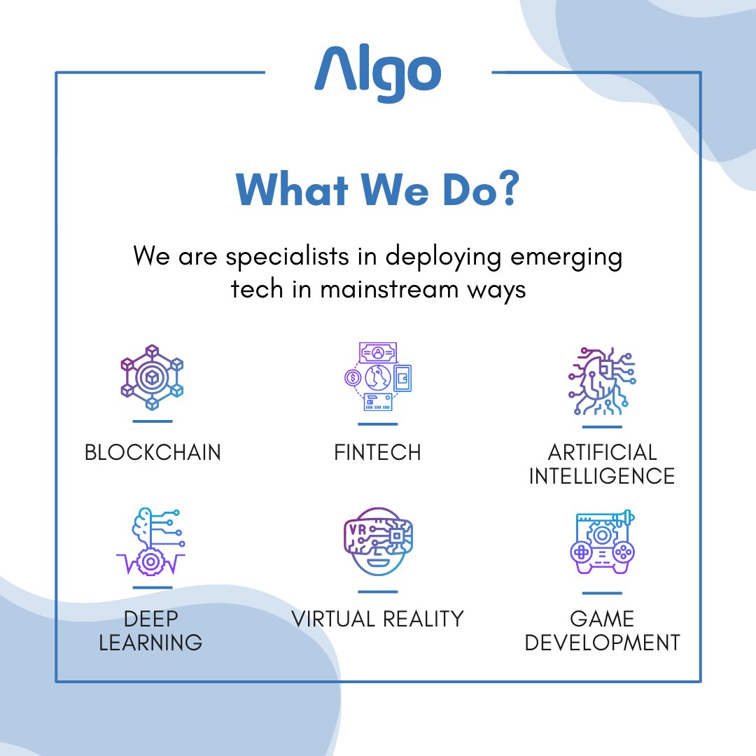 Algo_Experts's tweet image. Transforming Ideas into Digital Reality: Innovative Software Development Solutions for Your Business!
#algocodingexperts #algoexperts #customsolutions #appdevelopment #emergingtech #ITsolutions #fintech #blockchain #iot #ai #ml #ar #vr #gamedevelopment #robotics #tuesday #spain