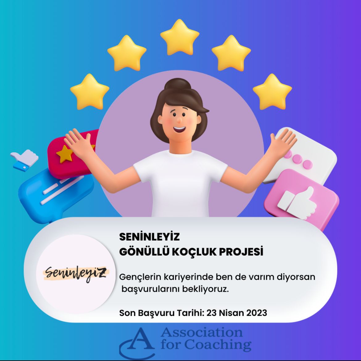 ACinTurkey's tweet photo. AC Türkiye’nin Değerli Koçları,
Sizleri, IC İbrahim Çeçen Vakfı burslu öğrencileri için online olarak yürütülecek, “SeninleyiZ Gönüllü Koçluk” Projesi ile geleceğimiz olan gençlerimizin gelişimine katkıda bulunmaya davet ediyoruz. 
Başvuru linki: https://t.co/Afe7nOT5GE https://t.co/wIxVilgVPG