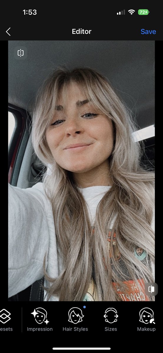 TALK ME OUT OF THE BANGS AND TALK ME OUT OF THE BROWN??