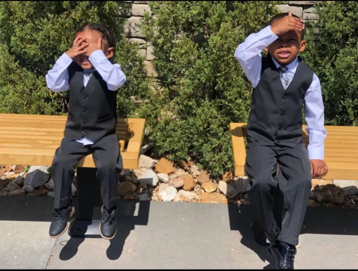 Chevy__Who's tweet photo. These young men are growing up so fast! They looked so good in their suits! Can’t wait to get them more suits because they were to fly! #MyBrokeBestFriends https://t.co/FouRLYbp3Y