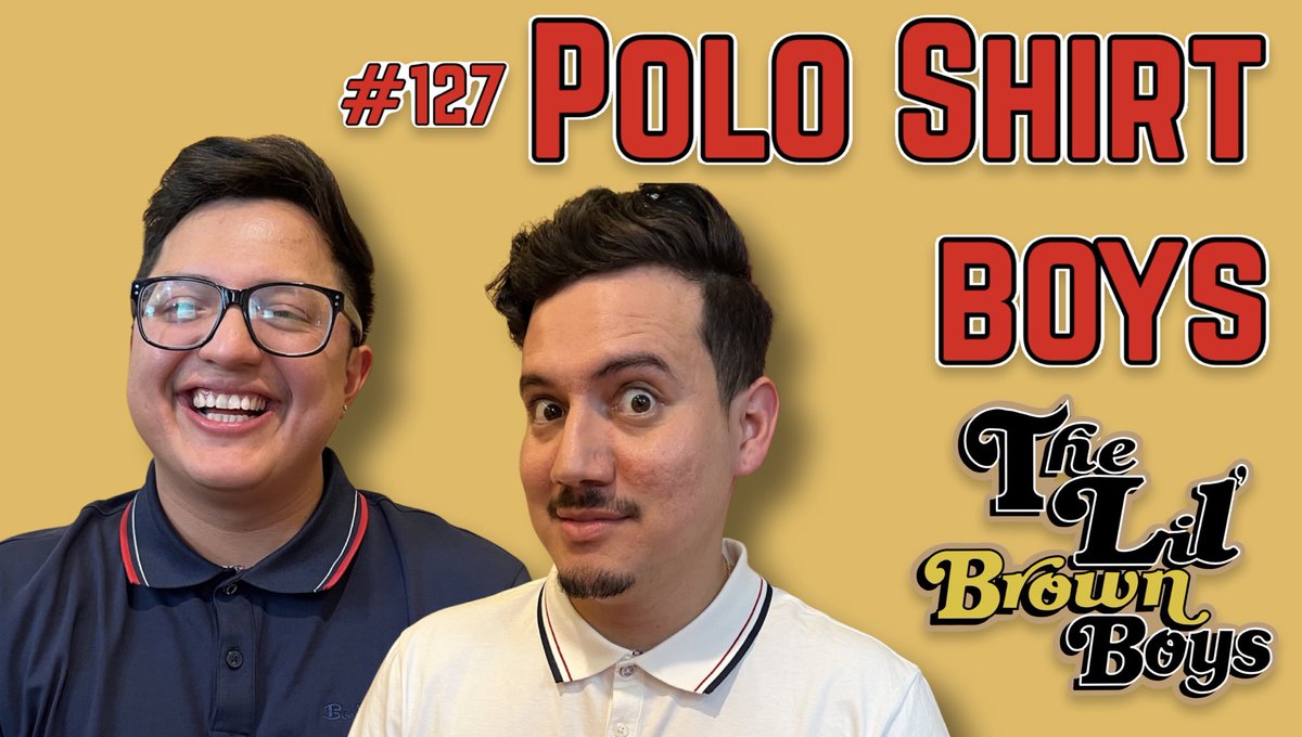 Polo Shirt Boys | TLBB #127 youtu.be/6mb5RdMk89M 

NEW EPISODE IS UP! 😂 fresh look n shit…  #comedy #podcast #funny #toes #BADBUNNY