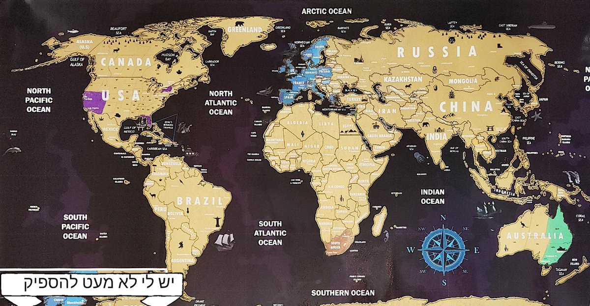 BpeReut's tweet image. Got a long way to go
Places to see 
#scratch #scratchmap #global #traveling