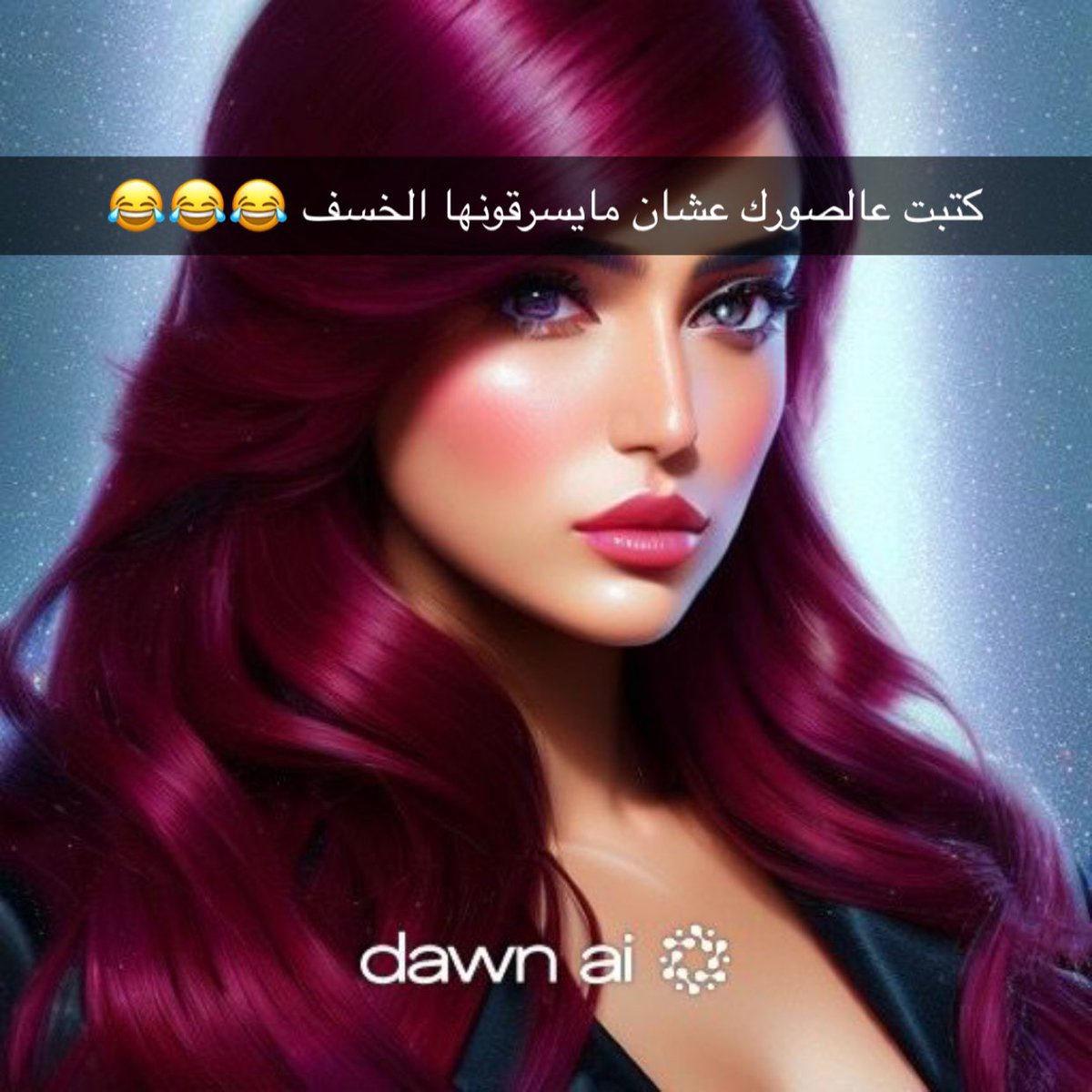 Latifaalbuloshi's tweet photo. فديتني ❤️😍😭 
يصير اقول خقيت على نفسي وزاد غروري الف 😂 
تصحيح للكلمة "الصورة 
#dawn_ai https://t.co/tumUvUbf5b