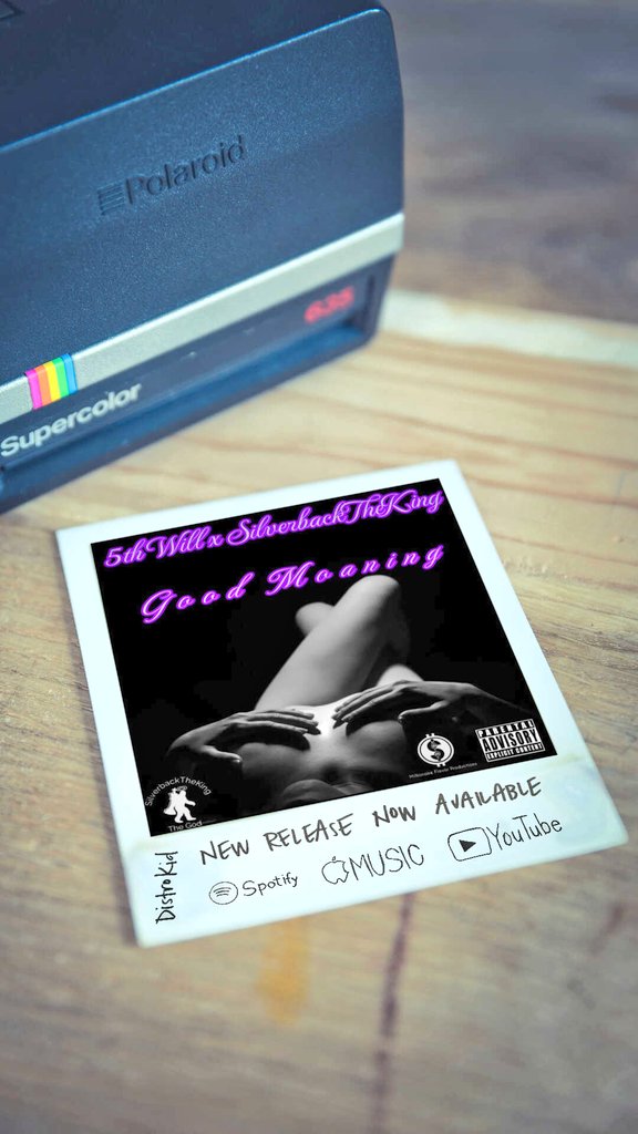 5thwill501's tweet photo. "Good Moaning" 5th Will x Silverbacktheking    Avialable now on all platforms and https://t.co/flVkFaGT3m... make sure to get your copy or stream it up...

https://t.co/1ckM9lvLEq
 #millionaireflavorproductions #5thwill #Silverbacktheking #GoodMoaning https://t.co/u5eSWDyjEo