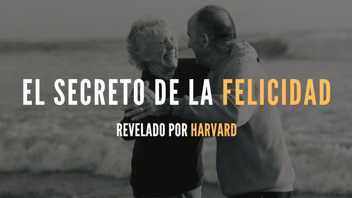 Harvard ha estudiado durante 85 años la vida de 100 personas para entender cómo cambiamos con el paso de los años.

Aquí tienes 7 consejos para vivir una vida más feliz: