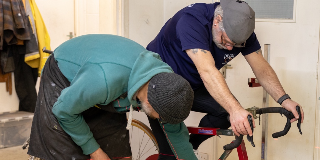 pixelcovecreate's tweet photo. Big shout out to Pete #alfanoframeworks who kindly offer to sponsor our #976forthebridge journey with a professional bike or us both!

https://t.co/wQlAuXQ745

#charitybikeride #localcharity #eastmidlands #homelessness #thankyou #supportlocal #whereisbridgeit #itswhatwedo https://t.co/JoIwFFgoWf