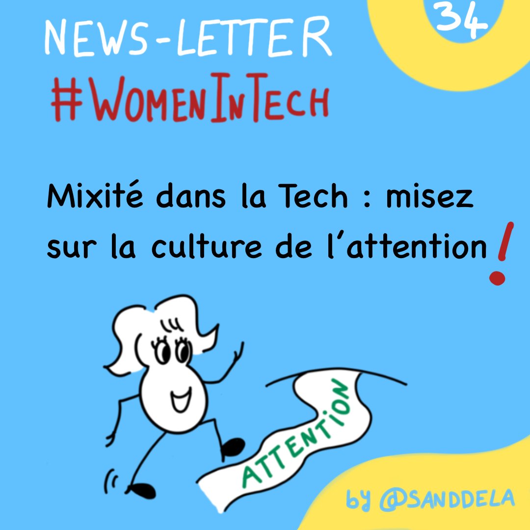 🙋‍♀️#WomenIntech #WoGiTech N° 33 1️⃣La culture de l'attention @SudRadio @VanessaPerez_VP🎙 2️⃣ Podcasts @Chut_magazine @1ElisaMoreno ➕@sogoodradio @ENGIEgroup @GenderScan 3️⃣ @ColletIsabelle4 4️⃣@forbes 5️⃣ 20 Avril #webinar @jean_n_guo➕ @carolineramade 👉 bit.ly/3KgFjMs