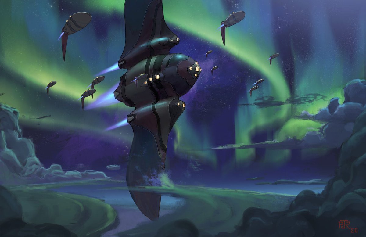 #PortfolioDay I’ve had the good fortune to work on animated films for Disney Feature, DreamWorks, &amp; Paramount. On the game side, I’ve done concept work for Psyonix, and most recently illustrations for Magic: The Gathering. Always happy to talk freelance for cool projects!