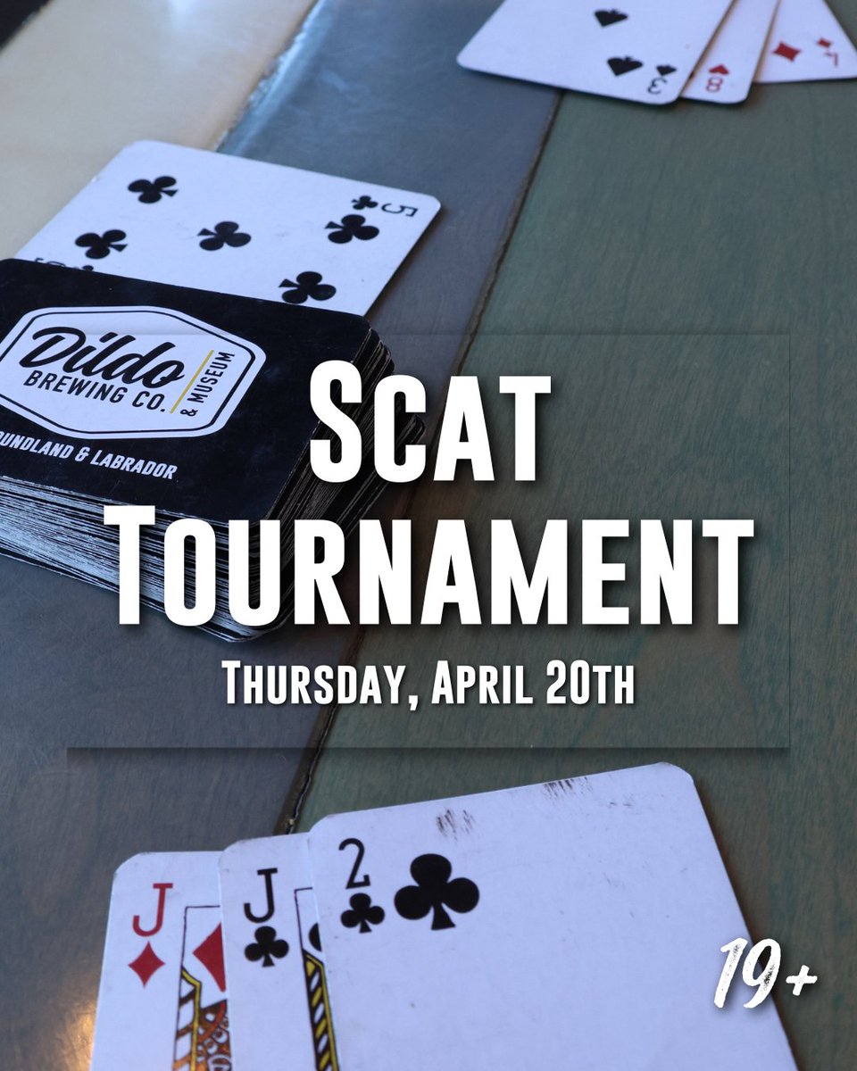 We are counting down the days till our next Scat Tournament happening on Tuesday, April 20th. Here is how it works: $25 to enter the round-robin tournament 4 games min - 16 winners move on 48 players max Winner walks away with a cash prize + other goodies! We'll see you there!🍻