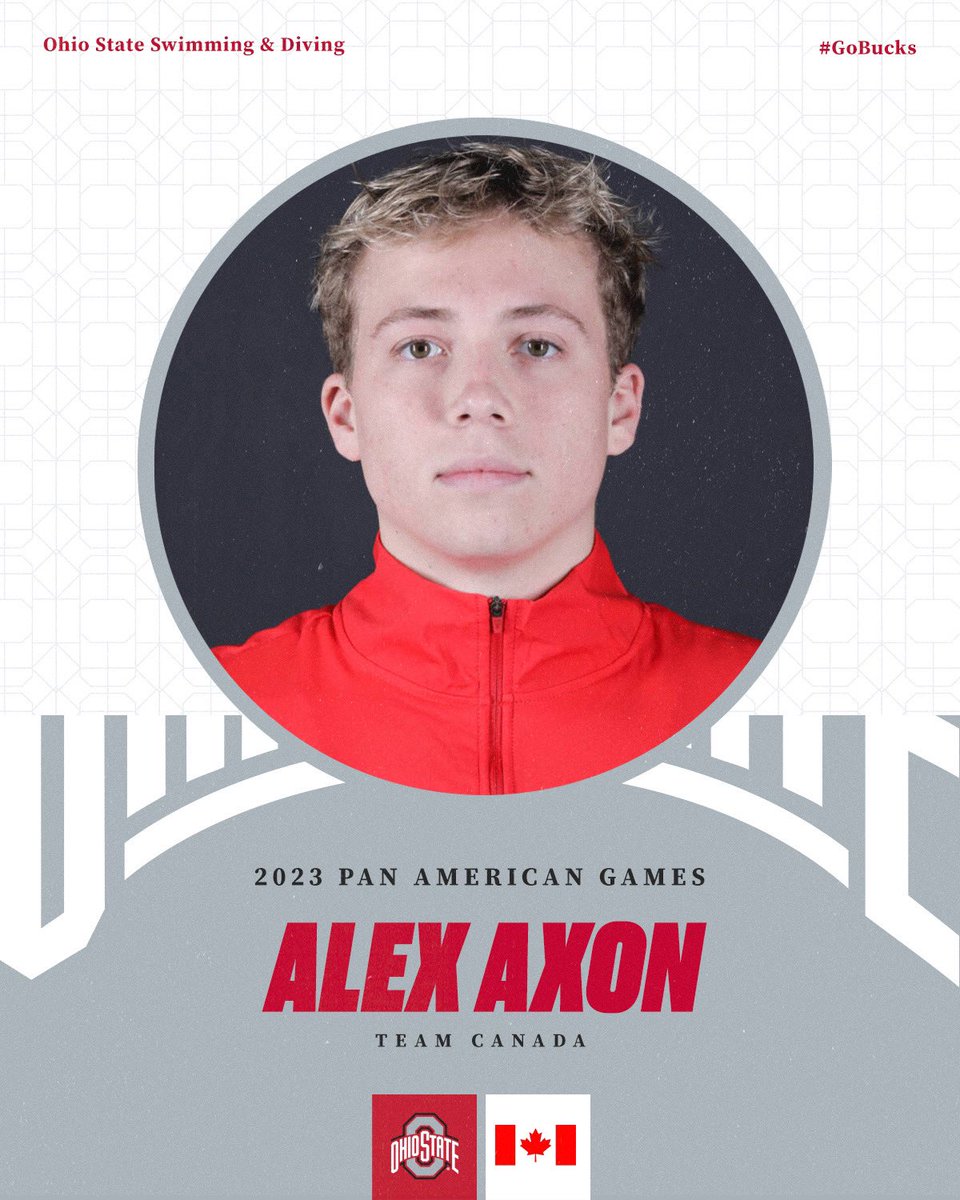 OhioStSwimDive's tweet photo. Our Canadians are doing big things 🇨🇦 Alex Axon has made the roster for the Pan American Games and Ruslan Gaziev has made the World Championships team‼️

#GoBucks https://t.co/aw2qO1wAOW