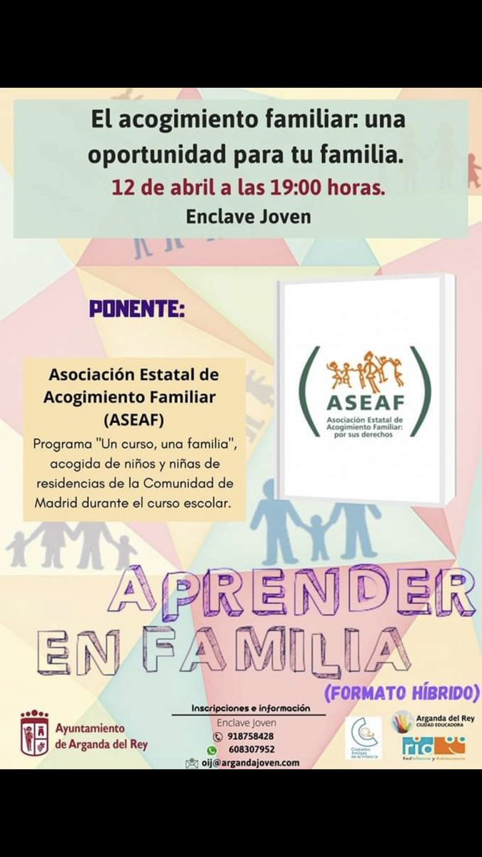 ASEAF (Asociación Estatal de Acogimiento Familiar) tweet media