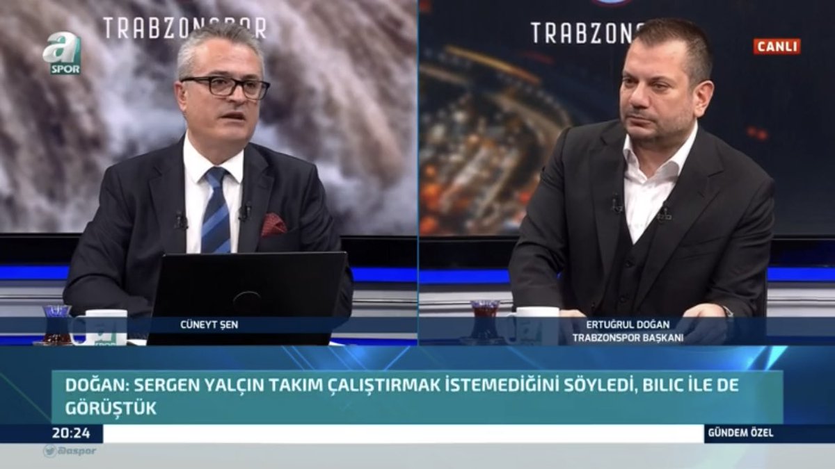 omerkarakastv's tweet photo. Ertuğrul Doğan : “Sergen Hocamız şu an takım çalıştırmak istemediğini söyledi. Slaven Bilic ile menajer aracılığıyla görüştük.” https://t.co/p5rZH0d4YG