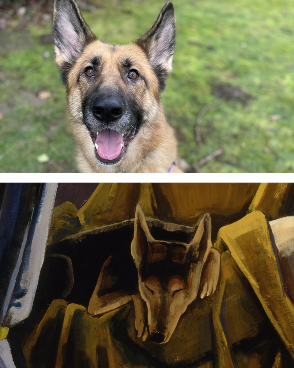 It’s #NationalPetDay and we partnered with <a href="/PDXArtMuseum/">Portland Art Museum</a> to celebrate our works of art! 🐶🐱🐰

Our long term residents got paired with art from the museum's collection. 🎨🖼️

Want to celebrate pets today? #DoggieDash raises funds for shelter pets.  bit.ly/2023DoggieDash