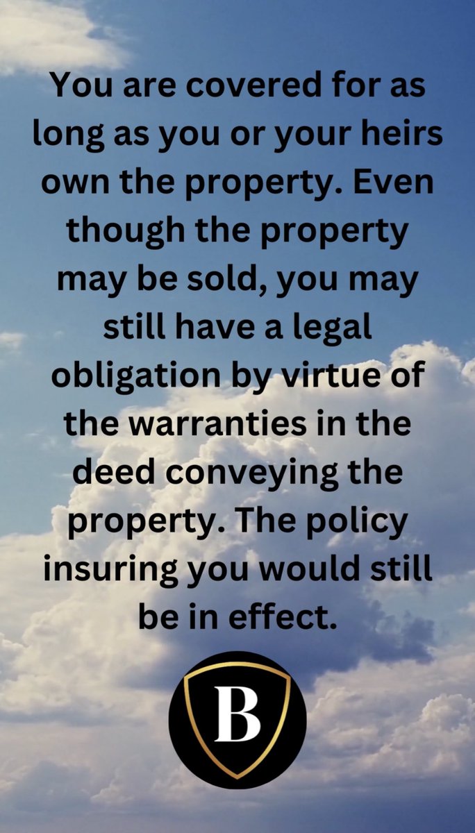 Title Tip Tuesday: How Long Does Coverage Last? 
#TitleInsurance #propertyinsurance #homeowner #settlementservices #protectyourhome #SecureYourFuture