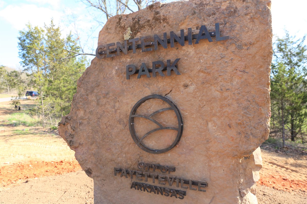 FYVgov's tweet photo. Visitors to Centennial Park for the U.S. Pro Cup this week will be greeted by a new sign at the main entrance. 

Several trails are closed this week for the mountain biking event that lasts Wednesday through Sunday. 

More info about the trail closures: https://t.co/ZEpQGKkTdy https://t.co/ubtrqheAak