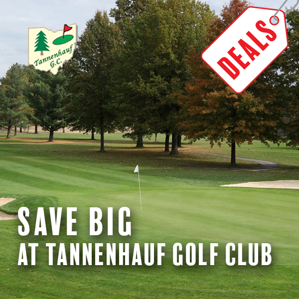 Daily Deals now available at Tannenhauf Golf Club in Alliance, Ohio. Book now on the Tannenhauf website bit.ly/3KvHeg3 @TannenhaufGC #tannenhaufgolfclub #ohiogolf #dailydeals #playgolf #savebig #golf #golfdeals #teetimedeals ⛳👍🏷️🏌️