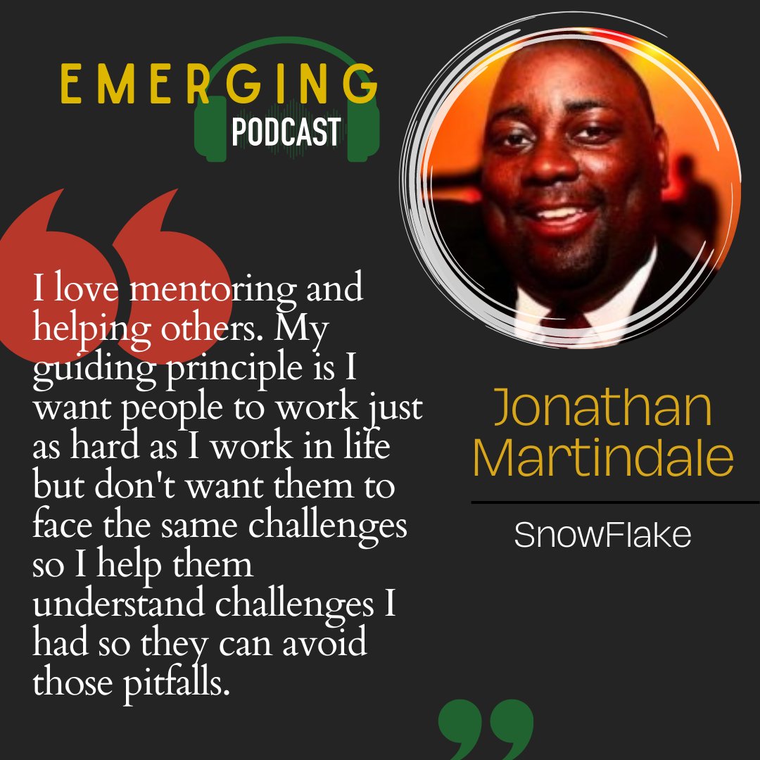 EmergingPod's tweet image. 📷Excited to share my conversation with the incredible Jonathan Martindale on my emerging podcast! We delved into his passion for mentoring and how he's helping others avoid the challenges he faced.
#mentoring #emergingpodcast #inspiration #avoidingpitfalls